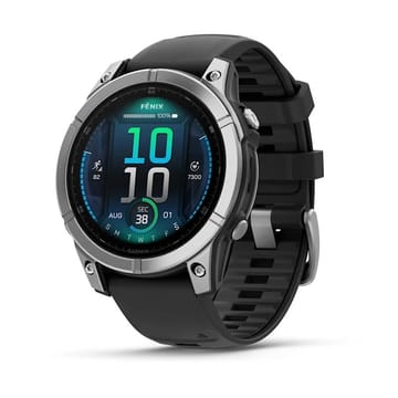 Garmin Fenix E 3,3 cm (1.3") AMOLED 47 mm Skaitmeninis 416 × 416 pikseliai Lietimui jautrus ekranas Nerūdijančiojo plieno Wi-Fi GPS (palydovinis)