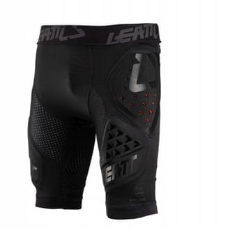 Šortai su apsauga „LEATT Impact Shorts 3DF 3.0“, dydis L, juodi