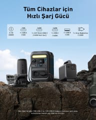 Anker SOLIX C300X Nešiojamoji maitinimo stotis 7 Ličio geležies fosfatas (LiFePO4) 3