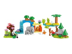 LEGO DUPLO 10446 3in1 Laukinių gyvūnų šeimos 4