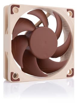 Noctua NF-A6X15 FLX Kompiuterio aušinimo sistema Kompiuterio korpusui Ventiliatorius 6 cm Ruda 1 vnt