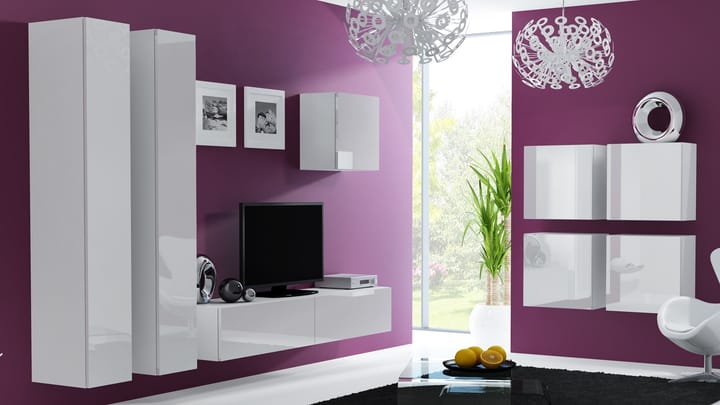 Cama VIGO 24 BI/BI svetainės sekcija Spinta daiktams ir garso / vaizdo technikai laikyti