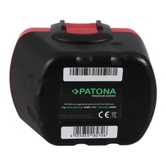 PATONA Pakaitinis akumuliatorius Bosch BAT043, BAT045, 12 V 3300 mAh Ni-MH 5