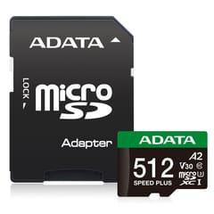 ADATA Speed Plus 512 GB MicroSDXC Klasės 10 2