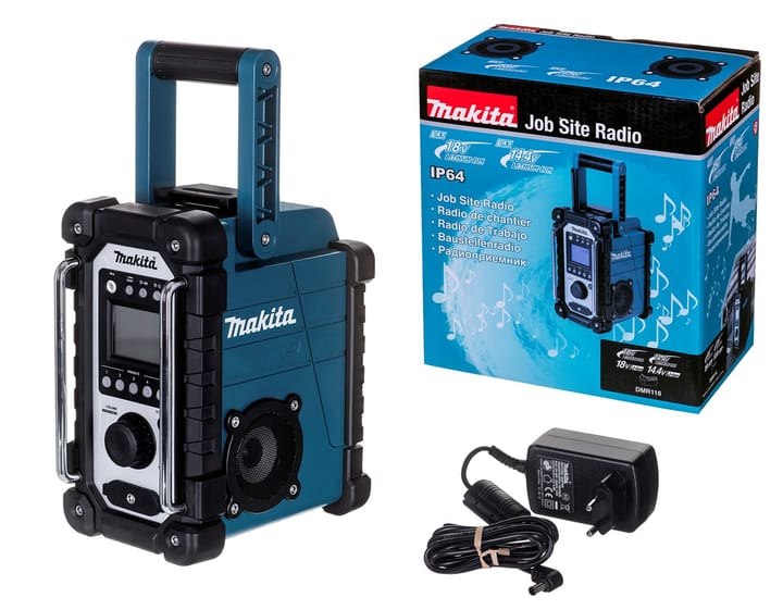 FM/AM radijas DMR116 MAKITA