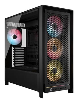 Corsair FRAME 5000D RS ARGB „Midi Tower“ Juoda