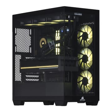 Actina 5901443413738 PC AMD Ryzen™ 7 7800X3D 32 GB DDR5-SDRAM 2 TB SSD NVIDIA GeForce RTX 5070 Ti „Midi Tower“ Juoda