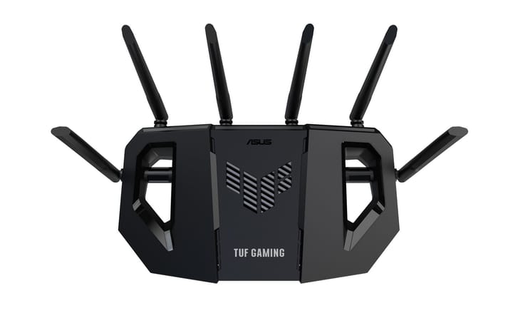 ASUS TUF Gaming BE6500 (TUF-BE6500) belaidis maršrutizatorius 2.5 Gigabit Ethernet Dviguba juosta (2,4 GHz / 5 GHz) Juoda
