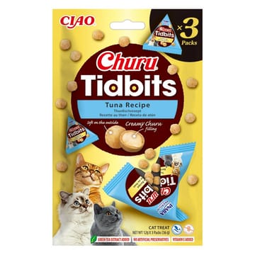 INABA Churu Tidbits Tuna - skanėstas katėms - 3x12g