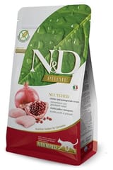 FARMINA N&D Prime Neutered Chicken&Pomegranate Adult - sausas kačių maistas - 5 kg 1