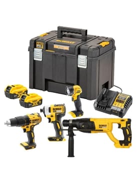 DEWALT DCK440P2T 18V KOMBINUOTŲ ELEKTRINIŲ ĮRANKIŲ RINKINYS