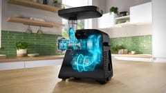 Bosch Serie 6 MFWS650B mėsmalė 500 W Juoda, Sidabras 4