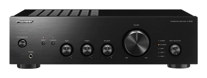 Pioneer A-10AE Juoda