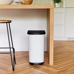 ROTHO Ribo White - šiukšliadėžė su pedalu – 35l 7