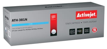 Activejet ATH-381N (tinkamas naudoti vietoje HP 312A CF381A; Supreme; 2700 puslapių; mėlynos spalvos)
