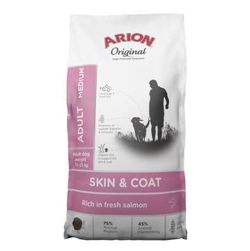 ARION Original Skin & Coat Medium Salmon - sausas maistas šunims - 12kg