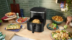 Bosch Serie 6 MAFS2671B gruzdintuvė Vienas 7,2 L Autonominės 1800 W Karšto oro gruzdintuvė Juoda 7