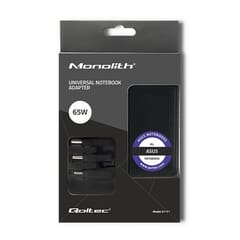 Qoltec 51757 maitinimo adapteris / inverteris Vidaus 65 W Juoda 3
