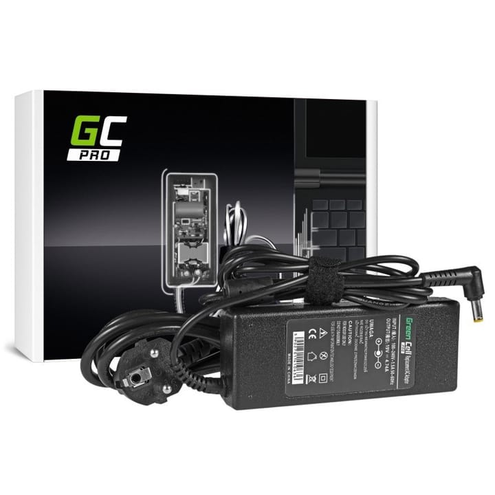 Green Cell AD02P maitinimo adapteris / inverteris Vidaus 90 W Juoda
