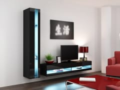 Cama VIGO NEW8 CZ/CZ svetainės sekcija Spinta daiktams laikyti