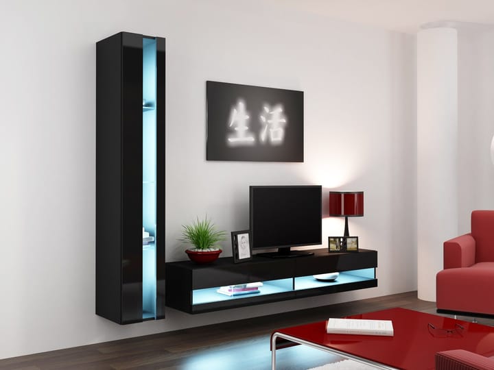 Cama VIGO NEW8 CZ/CZ svetainės sekcija Spinta daiktams laikyti