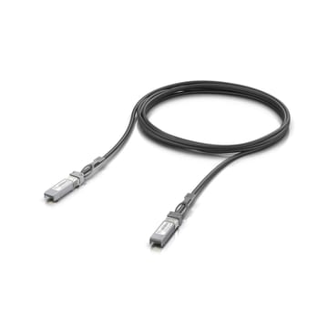 Ubiquiti UACC-DAC-SFP28-3M „InfiniBand“ arba pluoštinis optinis kabelis Juoda