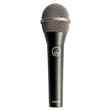 AKG D8000M - dinaminis vokalinis mikrofonas, juodas