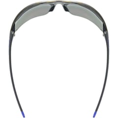 Dviračių akiniai UVEX Equate, black/blue matt/mirror blue 6