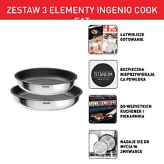 2 keptuvių rinkinys TEFAL Ingenio Cook Eat L8813S75 5