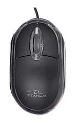 TITANUM TK106 klaviatūra Pelė įskaityta USB Juoda 3