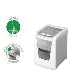 Leitz 80110000 dokumentų naikiklis Kryžminis 22 cm Pilka, Balta 5