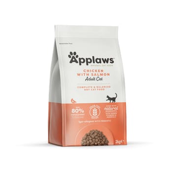 APPLAWS Chicken with salmon - sausas kačių maistas - 2kg