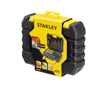 Gręžimo ir sukimo rinkinys STANLEY STA88546 50 dalių