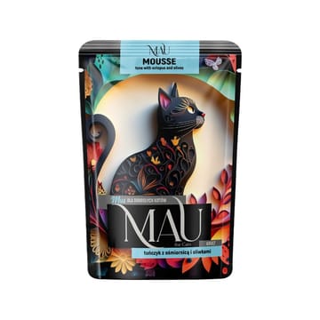 MAU Mousse Tuna with octopus - šlapias kačių maistas - 85g