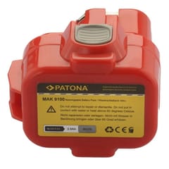 PATONA Pakaitinis akumuliatorius Makita 9001, 9100A 9,6 V 2500 mAh Ni-MH juodas 1