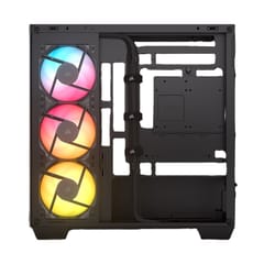 Corsair 2800X RS-R ARGB Panoramic Micro-ATX korpusas, juodas 7