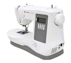 Singer 7640 sewing machine, electric current, white 3