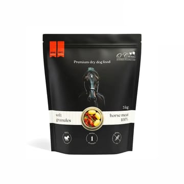 O'CANIS Nero Soft 100% Horse meat with potatoes Mono - sausas maistas šunims - 3kg