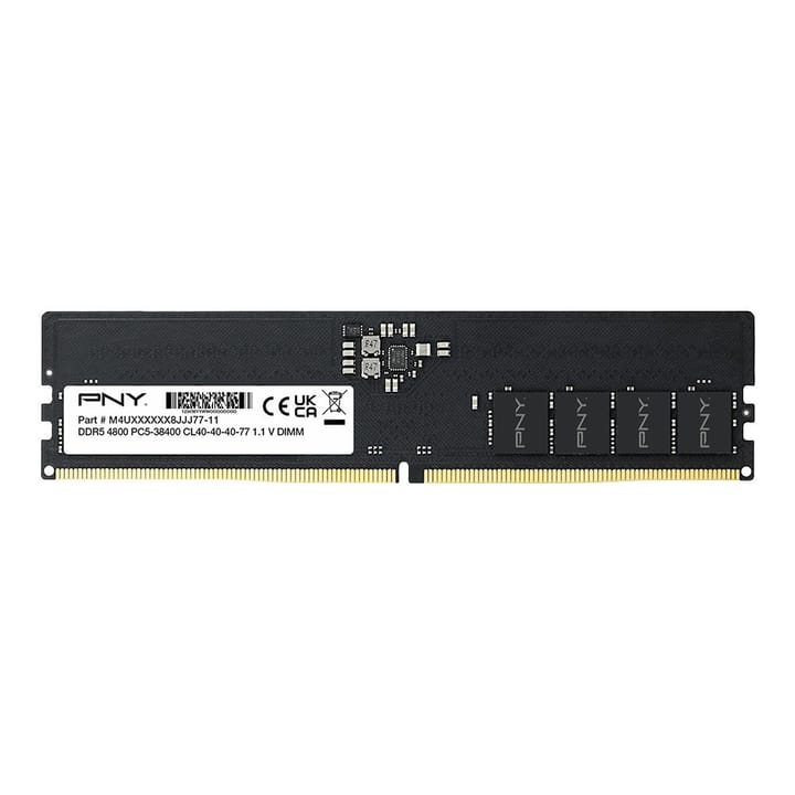 PNY MD32GSD54800-SB atminties modulis 32 GB 1 x 32 GB DDR5 288-pin DIMM