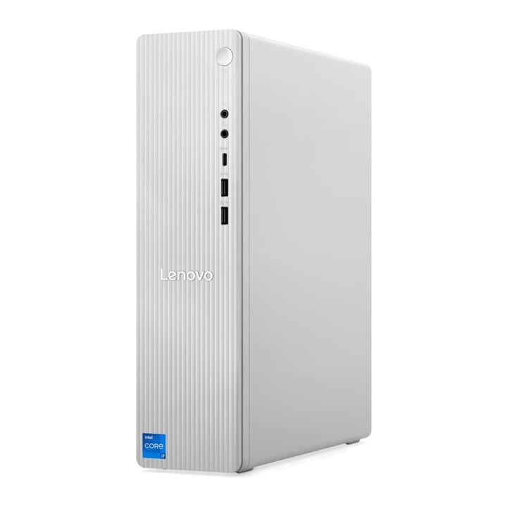 „Lenovo IdeaCentre“ stacionarus kompiuteris 08IRR9, „i5-14400“, 16 GB DDR5, 4800 MHz, 512 GB SSD, „UHD Graphics“, 730 W, „Windows 11 Pro“, pilkos spalvos, 3 metų garantija su aptarnavimu vietoje