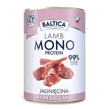 BALTICA Nutraceutic Lamb Mono - drėgnas ėdalas šunims - 400g