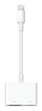 Apple MW2P3ZM/A vaizdo kabelio adapteris Lightning HDMI + USB Type-C Balta