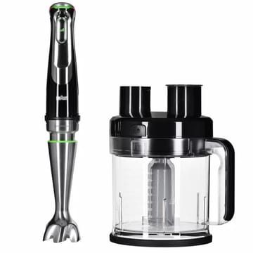 Braun MultiQuick 9 MQ 9187XLI 0,6 L Panardinamas maišytuvas 1200 W Juoda, Nerūdijančiojo plieno