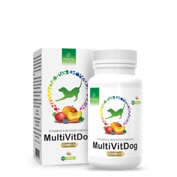 POKUSA MultiVit Dog Complex - papildai šunims - 120 vnt.