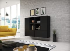 Cama ROCO19 CZ/CZ/CZ svetainės sekcija Spinta daiktams ir garso / vaizdo technikai laikyti 3