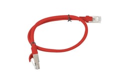 LANBERG PATCHCORD UTP CAT.5E 0.5M RED PCU5-10CC-0050-S 2