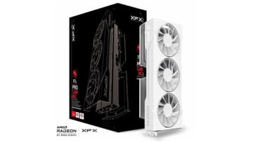 Vaizdo plokštė. XFX SWIFT RX 9060XT OC White 3-FAN 16GB