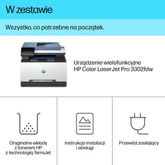 HP Color LaserJet Pro MFP 3302fdw 3