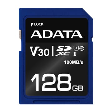ADATA ASDX128GUI3V30S-R atminties kortelė 128 GB SDXC UHS-I Klasės 10