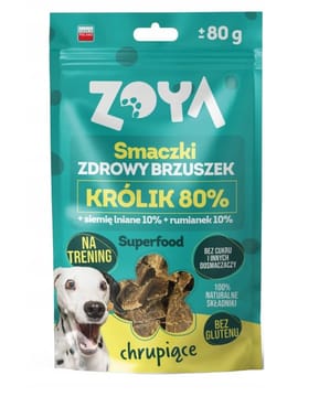 ZOYA Healthy tummy Rabbit - skanėstas šuniui - 80g